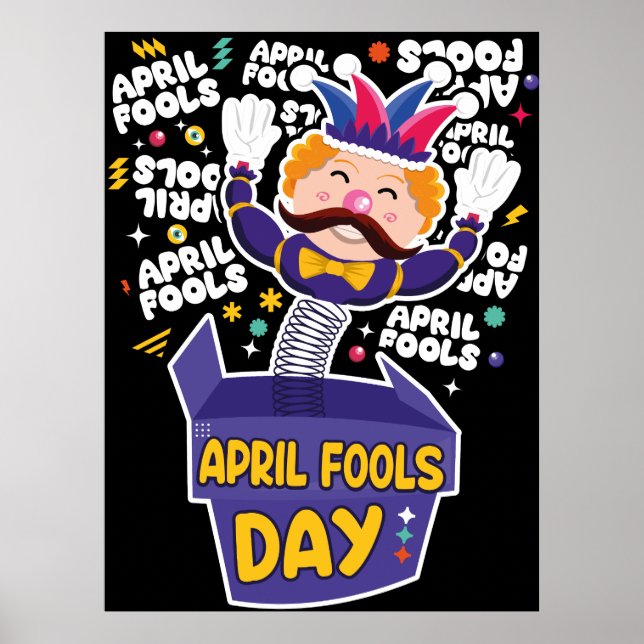 Funny April Fools Day Poster (Vorne)