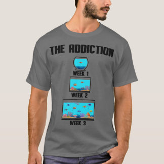 Funny Aquarium Geschenk für Männer Frauen Tropisch T-Shirt