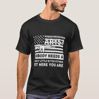 Funny Ar-15 American 2nd Änderungsanträge Gun Righ T-Shirt