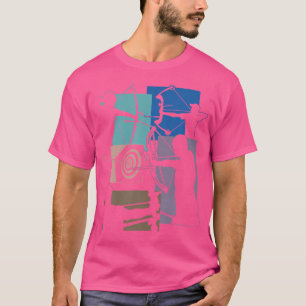 Funny Archery Bow und Arrow Archer Ziel Spiel Ent T-Shirt