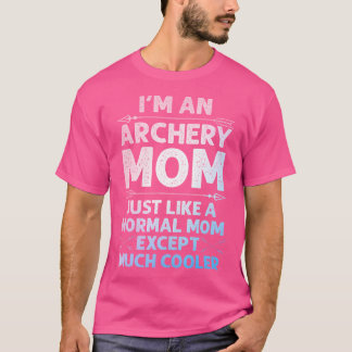 Funny Archery Mama Kunst, Dichtung und Musik T-Shirt