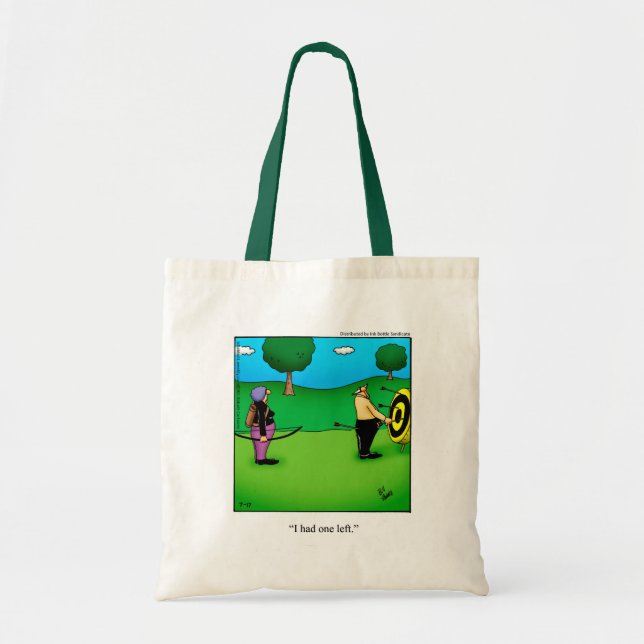 Funny Archery Spaß Tote Bag Geschenk Tragetasche (Vorne)