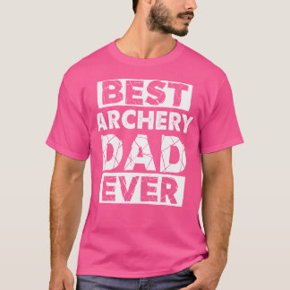 Funny Archery Vater Bester Vater T-Shirt