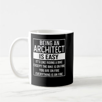 Funny architect design design Sprichwort als Archi Kaffeetasse