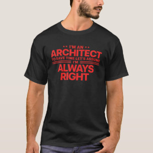 Funny Architecture Art for Men Women Future Archit T-Shirt