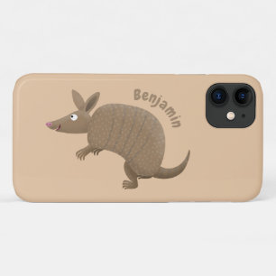 Funny armadillo Happy Cartoon Illustration Case-Mate iPhone Hülle