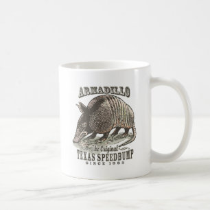 Funny Armadillo Speedbumps von Mudge Studios Kaffeetasse