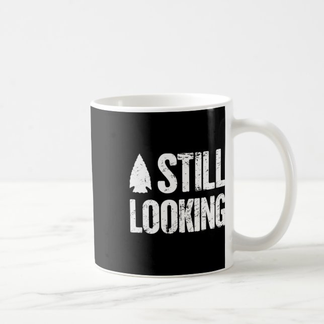 Funny Artifact Arrowhead Hunter Kaffeetasse (Rechts)