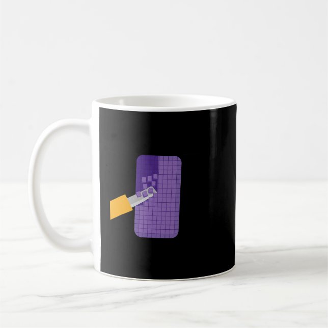 Funny ASMR Seifenschneiden Kaffeetasse (Links)