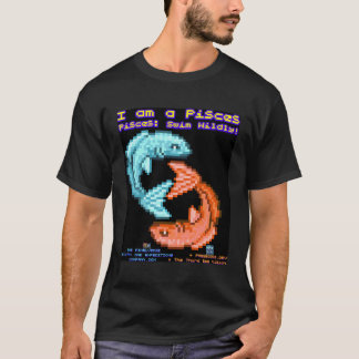 Funny Astrologischer Fische mit lustigem Slogan S T-Shirt