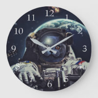 Funny Astronaut Kurzhaarkatze im Weltraum