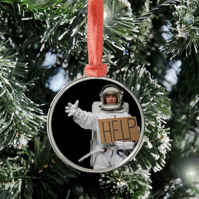 Funny Astronaut Ornament (Von Creator hochgeladen)