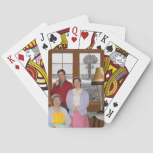 Funny AtomFamily Christmas Playing Cards Spielkarten