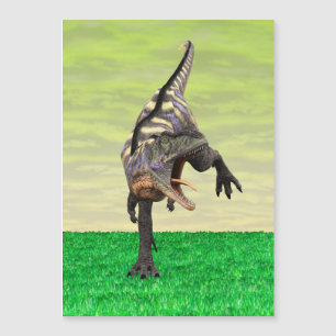 Funny Aucasaurus Dinosaur - Perfekt für Dino Lover Magnetkarte