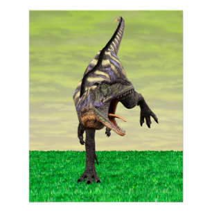 Funny Aucasaurus Dinosaur - Perfekt für Dino Lover Poster