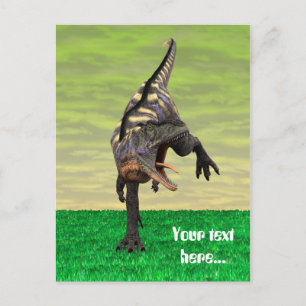 Funny Aucasaurus Dinosaur - Perfekt für Dino Lover Postkarte