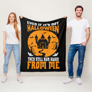 Funny auch wenn es kein Halloween-Fleece-Blanket i Fleecedecke