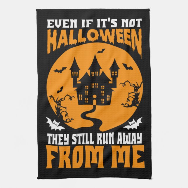 Funny auch wenn es kein Halloween Küchentuch ist (Vertikal)