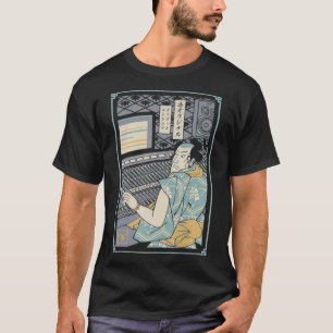 Funny AUDIO ENGINEER SAMURAI Krieger Japanische Li T-Shirt