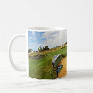 Funny Australian Golf Design, Coffee Tasse