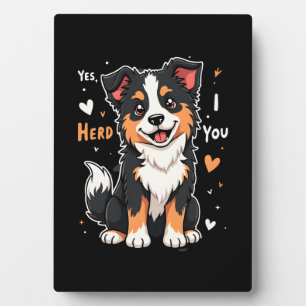 Funny Australian Shepherd Mama Gifts Aussie Yes I Fotoplatte