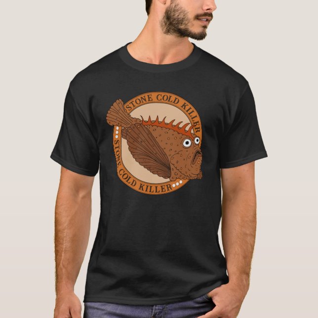 Funny Australian Stonefish Zitat T-Shirt (Vorderseite)