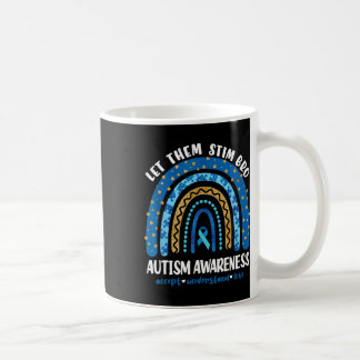 Funny Autism Awareness Month Just Lass ihnen Stim  Kaffeetasse