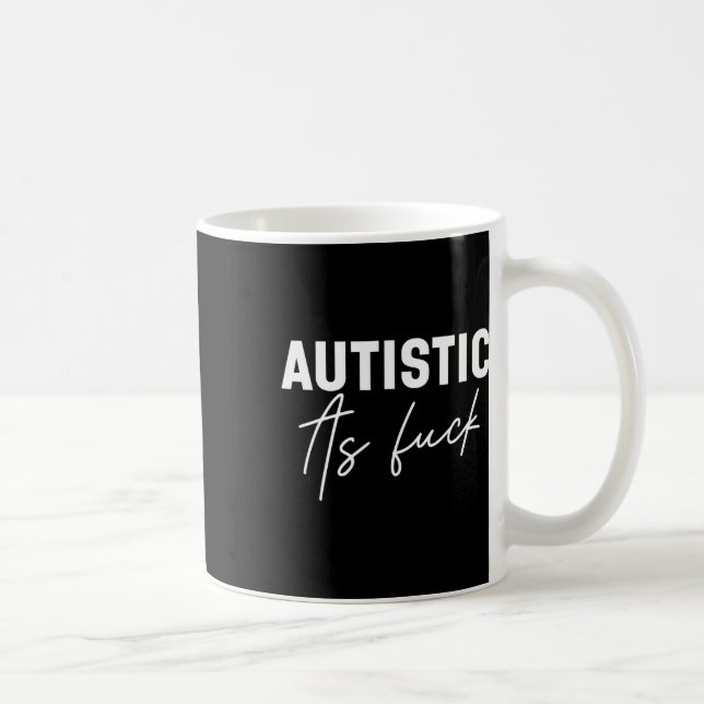 Funny Autism Jokes Kaffeetasse (Rechts)
