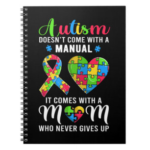 Funny Autism Mama Shirt für Frauen. Diese Coole Au Notizblock