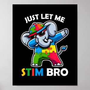 Funny Autismus Niedlich Autismus Bewusstsein Kinde Poster