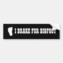 Funny Autoaufkleber I Bremse für Bigfoot 2