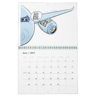 Funny Aviation Comics Calendrier