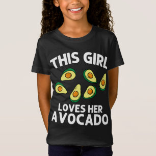Funny Avocado für Mädchen Kinder Birne Guac Avocad T-Shirt