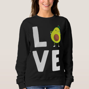 Funny Avocado Geschenk für Männer Frauen gesundes Sweatshirt