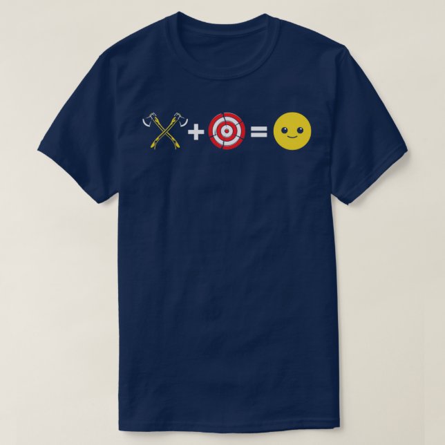 Funny Ax Throwing Axes Hatchet Thrower macht mich  T-Shirt (Design vorne)