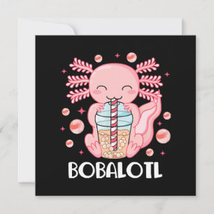 Funny Axolotl Bubble Tee