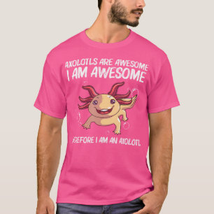 Funny Axolotl für Wassersportler T-Shirt