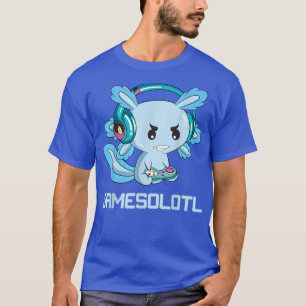 Funny Axolotl Lover Gamesalotl Gaming Axolotl Kind T-Shirt