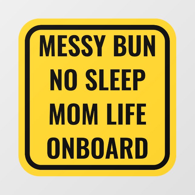 Funny Baby an Bord alternative Auto Window Decal Fensteraufkleber (Blatt)