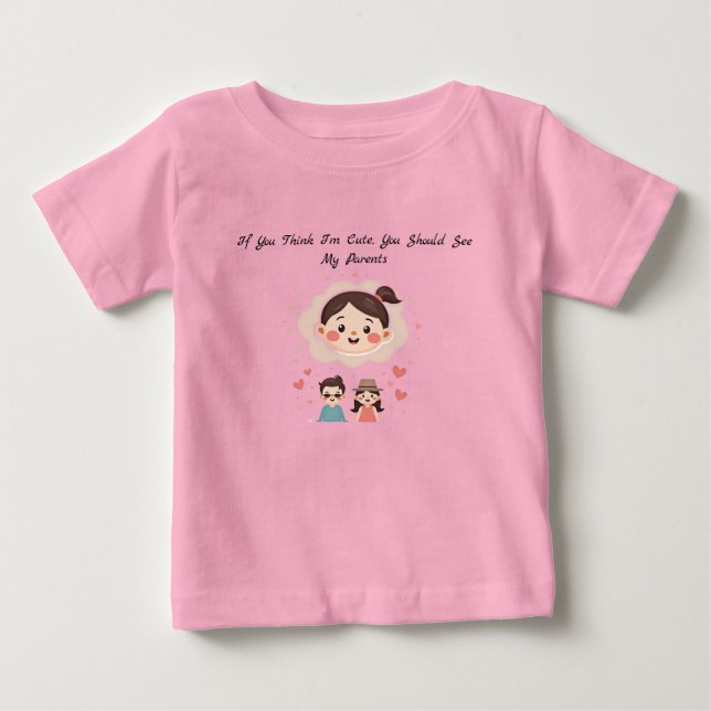 Funny Baby Bodysuit Baby T-shirt (Vorderseite)