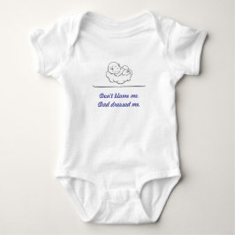 Funny Baby Bodysuit - Blue Print Daddy Edition Strampler
