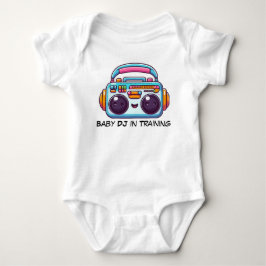 Funny Baby DJ im Training Bodysuit Baby Strampler