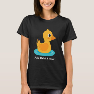 Funny Baby Duck Ich tue, was ich Niedliche Baby Du T-Shirt