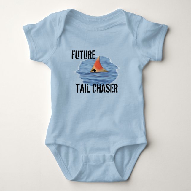 Funny Baby Fishing Strampler (Vorderseite)