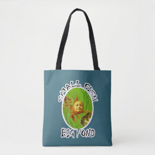 Funny Baby Goldfish All Over Print Totbeutel Tasche
