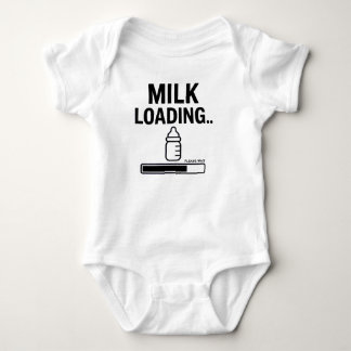 Funny Baby insgesamt - "Milk Loading.. Bitte warte Strampler