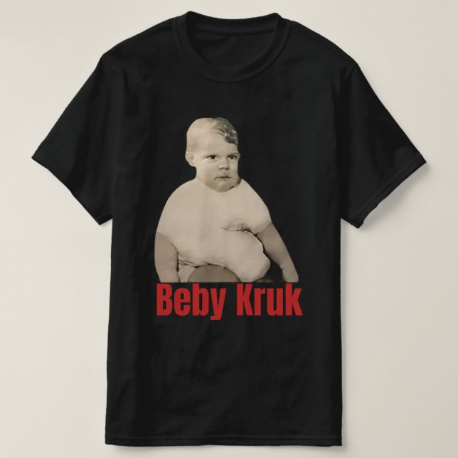 Funny Baby Kruk Shirt, Baby Kruk mens T-Shirt (Design vorne)