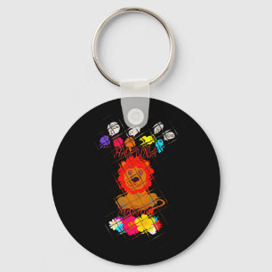 Funny Baby Lion King: Hakuna Matata Art Design Schlüsselanhänger