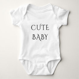Funny Baby Text Bodysuit Soft and Comic für Säugli Baby Strampler