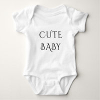 Funny Baby Text Bodysuit Soft and Comic für Säugli